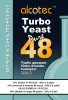 Turbohefe Alcotec 48 für Obst- oder Zuckermaische bis zu 21% Alkoholgehalt