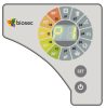 Biosec Domus Dörrautomat mit Kunststoffgehäuse – BPA-frei, 5 Kunststofftabletts